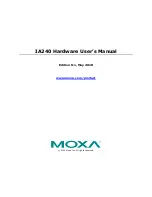 Moxa Technologies IA240 Hardware User Manual preview