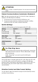 Preview for 8 page of Moxa Technologies ICF-1150 series Quick Installation Manual