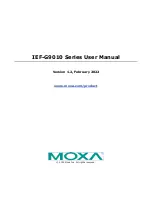 Moxa Technologies IEF-G9010 Series User Manual preview