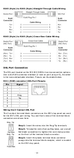 Preview for 8 page of Moxa Technologies IEX-402-SHDSL Series Quick Installation Manual