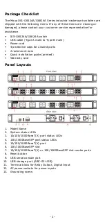 Preview for 2 page of Moxa Technologies IKS-G6524A Quick Installation Manual