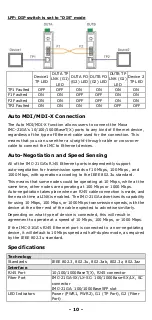 Preview for 10 page of Moxa Technologies IMC-21GA Hardware Installation Manual