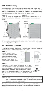 Preview for 6 page of Moxa Technologies IMC-P101 Series Quick Installation Manual