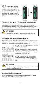 Preview for 7 page of Moxa Technologies IMC-P101 Series Quick Installation Manual