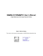 Moxa Technologies INTELLIO C218 User Manual preview