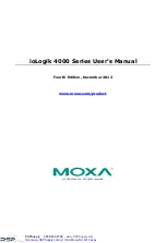 Preview for 1 page of Moxa Technologies ioLogik 4000 Series User Manual