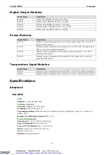 Preview for 8 page of Moxa Technologies ioLogik 4000 Series User Manual