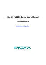 Preview for 1 page of Moxa Technologies ioLogik E1200H Series User Manual