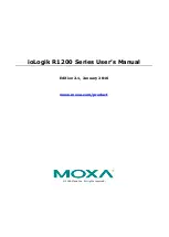 Preview for 1 page of Moxa Technologies ioLogik R1200 Series User Manual