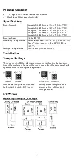 Preview for 2 page of Moxa Technologies ioLogik R1210 Series: ioLogik R1212 Series: ioLogik R1214 Series: ioLogik R1240 Series: ioLogik R1241 Series: Quick Start Manual