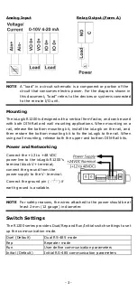 Preview for 3 page of Moxa Technologies ioLogik R1210 Series: ioLogik R1212 Series: ioLogik R1214 Series: ioLogik R1240 Series: ioLogik R1241 Series: Quick Start Manual