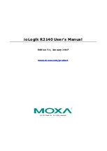 Preview for 1 page of Moxa Technologies ioLogik R2140 User Manual