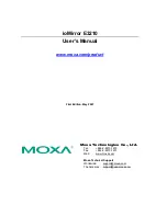 Moxa Technologies ioMirror E3210 User Manual предпросмотр