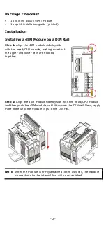 Preview for 2 page of Moxa Technologies ioThinx 4500 Series Quick Installation Manual