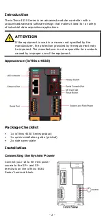 Preview for 2 page of Moxa Technologies ioThinx 4530 Series Quick Installation Manual