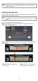 Preview for 8 page of Moxa Technologies MC-3201 Series Quick Installation Manual