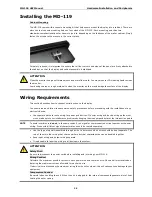 Предварительный просмотр 12 страницы Moxa Technologies MD-119 Hardware Manual