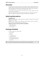 Preview for 6 page of Moxa Technologies MD-219 Series Hardware Manual