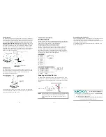 Предварительный просмотр 2 страницы Moxa Technologies MD-219 Series Quick Installation Manual