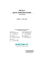 Moxa Technologies ME-10-T Quick Installation Manual preview