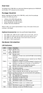 Preview for 2 page of Moxa Technologies MGate 5101-PBM-MN Quick Installation Manual