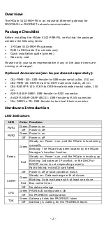 Preview for 2 page of Moxa Technologies MGate 5102-PBM-PN Quick Installation Manual