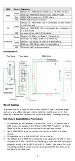 Preview for 3 page of Moxa Technologies MGate 5102-PBM-PN Quick Installation Manual