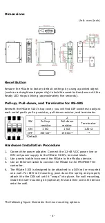 Preview for 4 page of Moxa Technologies MGate 5103 Quick Installation Manual