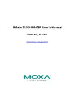 Preview for 1 page of Moxa Technologies MGate 5105-MB-EIP User Manual