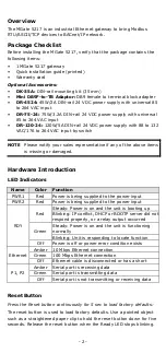 Предварительный просмотр 2 страницы Moxa Technologies MGate 5217 Series Quick Installation Manual