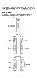 Preview for 3 page of Moxa Technologies MGate EIP3170 Quick Installation Manual