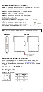 Preview for 4 page of Moxa Technologies MGate EIP3170 Quick Installation Manual