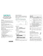 Preview for 1 page of Moxa Technologies MGate MB3660-8-2AC Quick Installation Manual