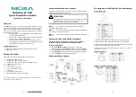 Moxa Technologies MiiNePort E1-SDK Quick Installation Manual предпросмотр