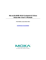 Preview for 1 page of Moxa Technologies MxNVR-MO4 User Manual