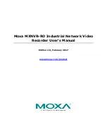 Moxa Technologies MXNVR-RO User Manual предпросмотр