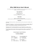 Preview for 2 page of Moxa Technologies NPort 5610-8 User Manual