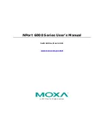 Moxa Technologies NPort 6000 Series User Manual предпросмотр