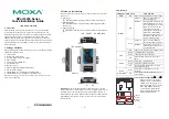 Предварительный просмотр 1 страницы Moxa Technologies NPort 6250 Series Quick Installation Manual