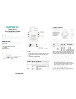 Moxa Technologies NPort DE-311 Quick Installation Manual preview