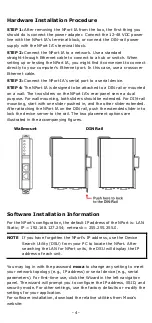 Preview for 4 page of Moxa Technologies NPort IA5000 Series Quick Installation Manual