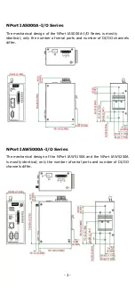 Предварительный просмотр 3 страницы Moxa Technologies NPort IA5000A-I/O series Quick Installation Manual