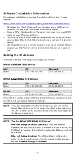 Предварительный просмотр 7 страницы Moxa Technologies NPort IA5000A-I/O series Quick Installation Manual