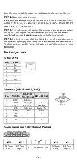 Предварительный просмотр 8 страницы Moxa Technologies NPort IA5000A-I/O series Quick Installation Manual