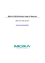 Moxa Technologies NPort Z3150 User Manual preview