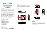 Moxa Technologies OnCell 5004 Series Quick Installation Manual preview