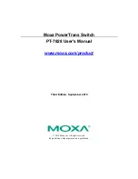 Moxa Technologies PT-7828 Series User Manual предпросмотр