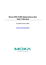 Предварительный просмотр 1 страницы Moxa Technologies PT-G503-PHR-PTP-HV User Manual