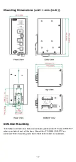 Preview for 4 page of Moxa Technologies PT-G503-PHR-PTP Series Quick Installation Manual