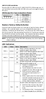 Preview for 11 page of Moxa Technologies PT-G503-PHR-PTP Series Quick Installation Manual